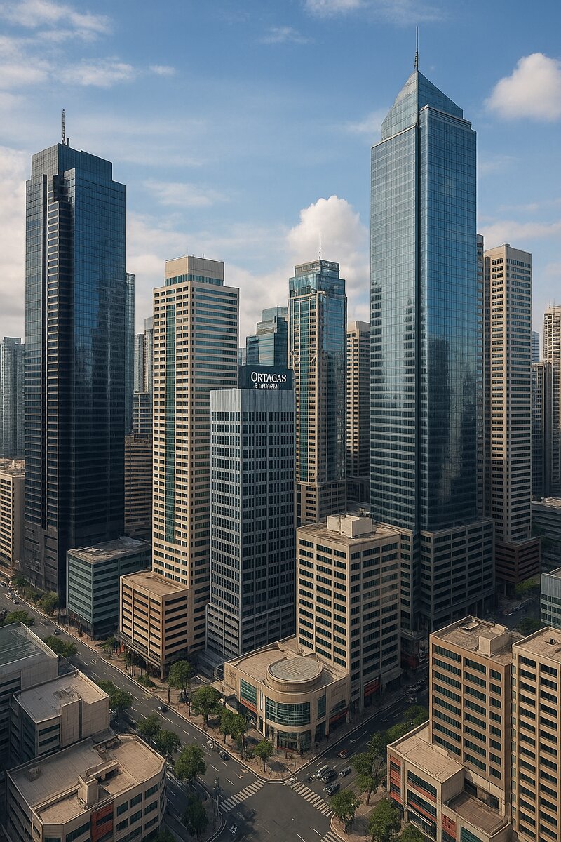 High-rise view of Ortigas Center