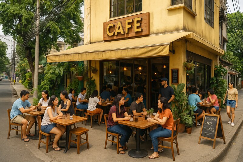 Community cafe and gathering spot
