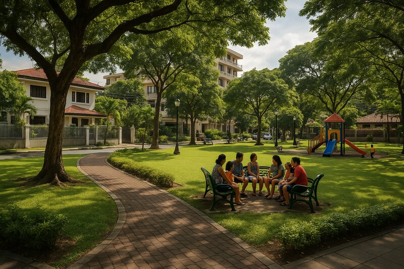 Community parks and green spaces