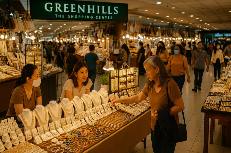 Greenhills Shopping Center in San Juan